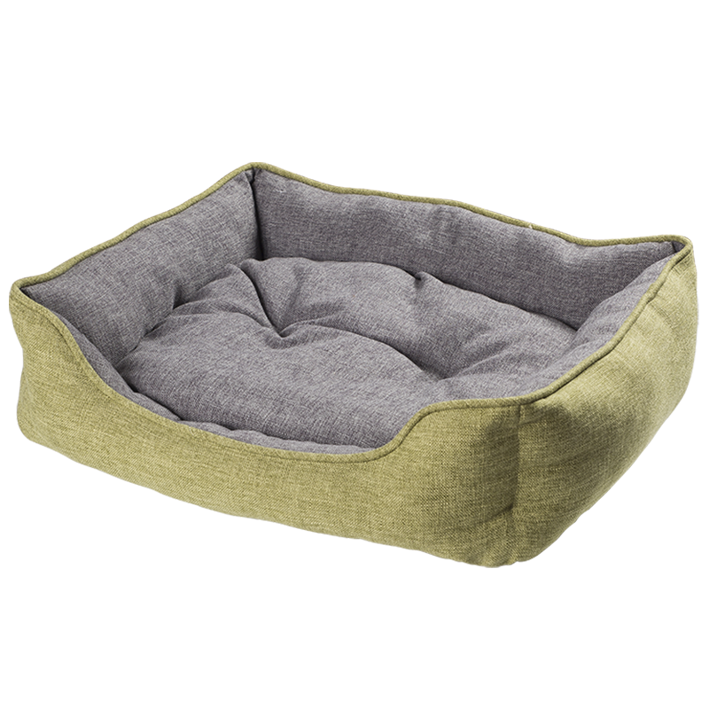 HY-02 Cuccia per cani rettangolare in finto lino