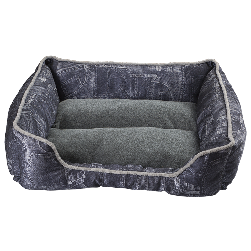 Letto per animali domestici HY-10 finto Jean Cuddler