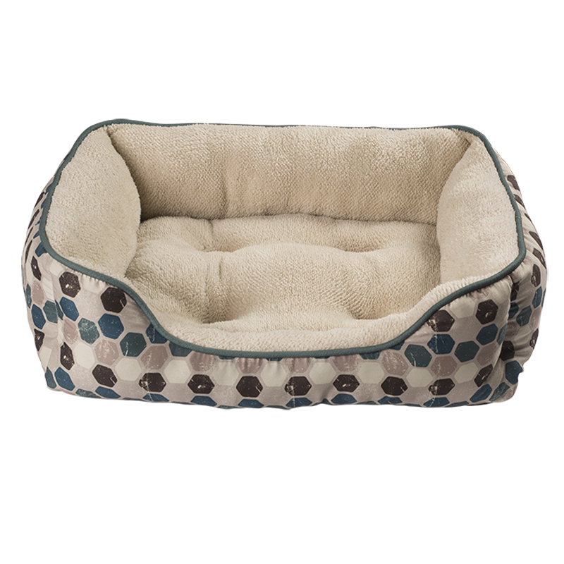HY-12 Cuccia per animali rettangolare in pongee stampato